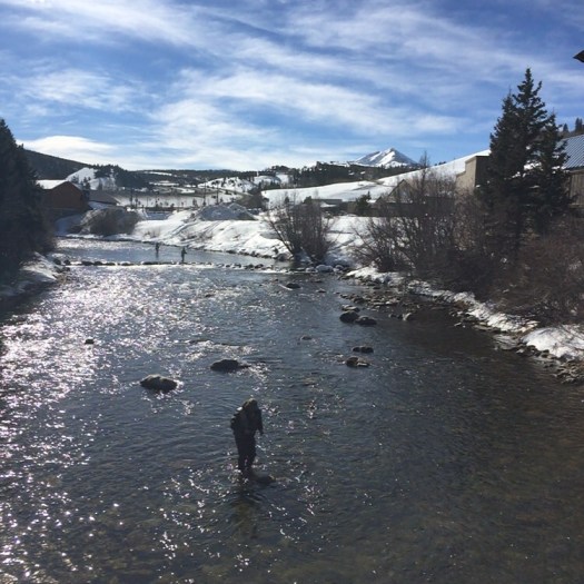 The Blue River is beautiful in every season.  